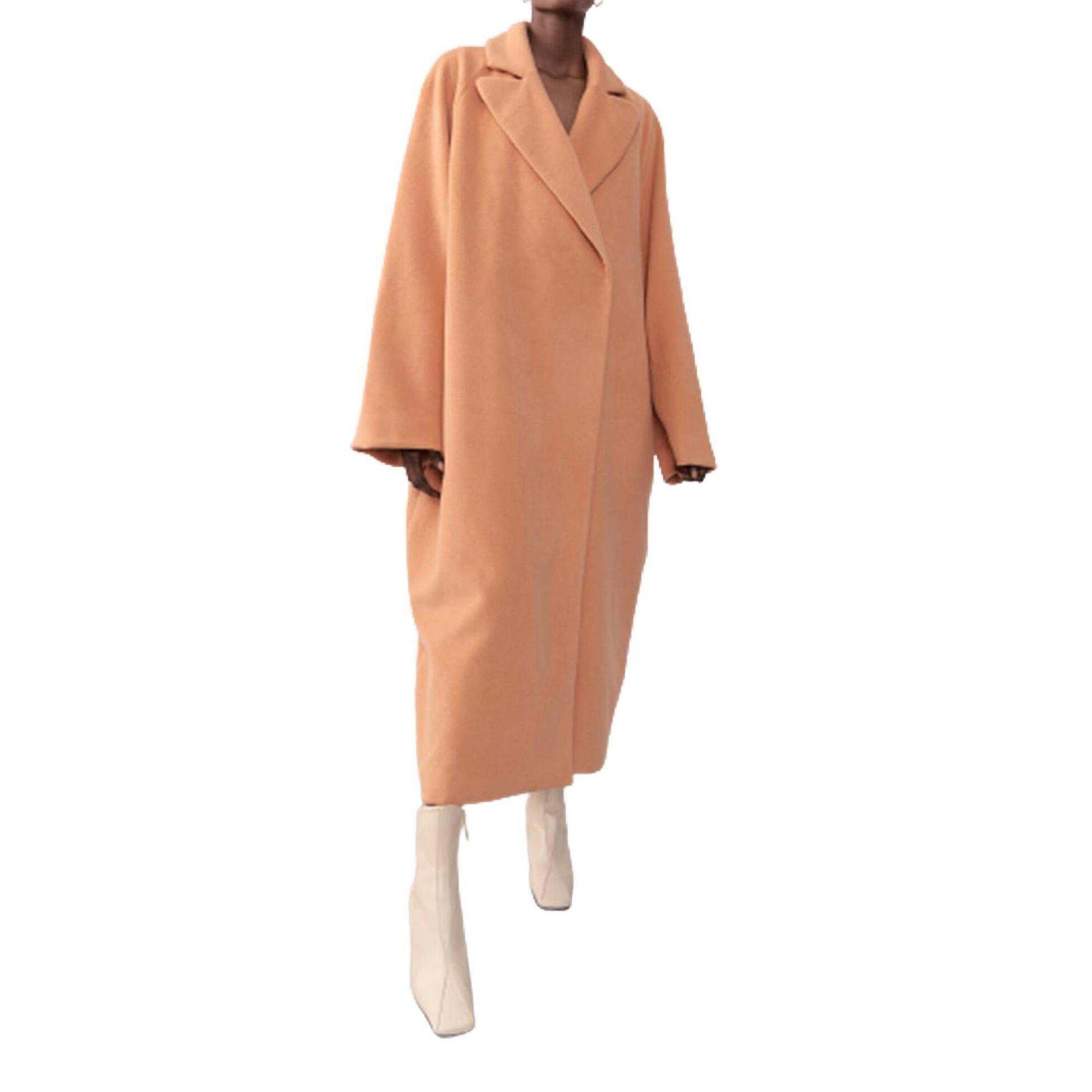 New Harris Tapper Etta Coat In Melon